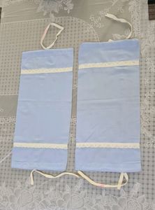 2 Small round pillow or Bolster Covers