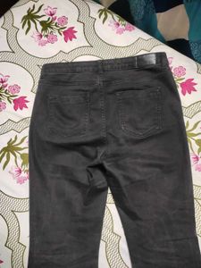 💕Charcoal Black Washed Bootcut Jeans