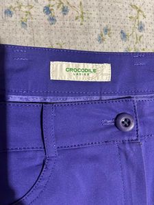 Vibrant Royal Blue Wide Leg Trousers