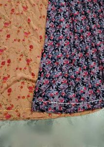 Crepe Rajasthani Lehenga