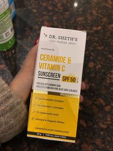 Dr. Sheth's Ceramide & Vitamin C Sunscreen