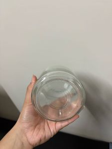 Set of 2 Glass Storage Jars