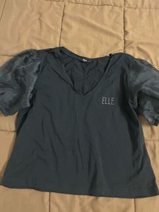Elle Black Top - Stylish &amp; Trendy