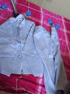 Men's Light Blue Kurta Set
