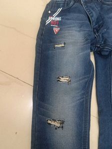Boys' Distressed Denim Jeans