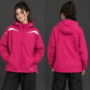 Pink Kappa Hooded Jacket