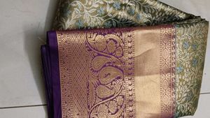 no bargain fixed Elegant kanchipuram Saree