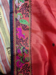 pure silk hand woven saree