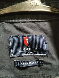 Men's Dark Blue Utility Shirt