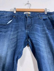 Combo Of 1 Jeans, 1 Mandarin Collar Maroon T-Shirt and Cotton Red T Shirt