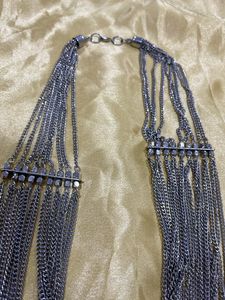 Layered Chain Statement Necklace