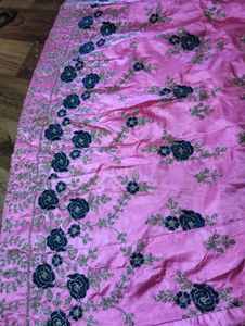 Stunning 💗Pink Embroidered Lehenga Choli