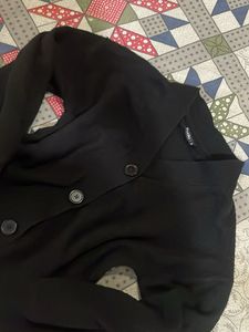 Classic Black Cardigan