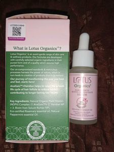 Lotus Organic+ HairGrowth Active Concentrate Serum