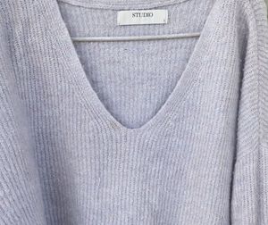Studio V-Neck Knit Sweater