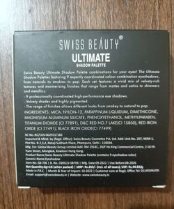 Swiss Beauty Eyeshadow Palette