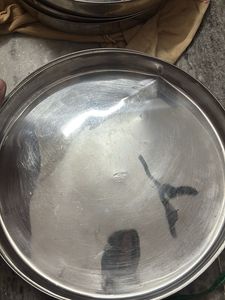 steel thali