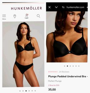 High Quality Brand New Hunkemoller Bra Penty Set