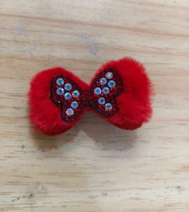 Combo Of Hairband And Bow Clip