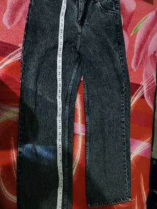 Acid Wash Wide Leg Jeans