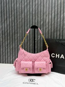 Chanel denim cargo slingbags