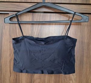 Black Strappy Bralette Top