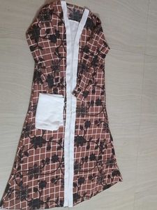pack of 2 Elegant Printed Abaya with hijab