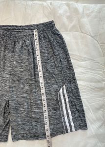 Men's Grey Heathered Athletic Shorts