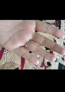 Pure Silver Leaf Heart Cute Ring, 💍😍🤩
