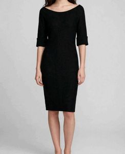 Black Knit Dress