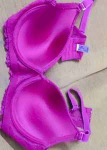Elegant Maroon Lace Bra