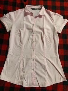 Annabelle Pink Button-Up Shirt
