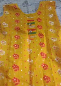 Yellow Floral Top