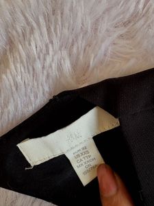 H&amp;M Black Backless Cutout Jumpsuit