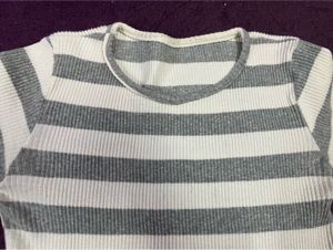Striped Midi Dress