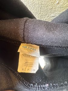 Gildan Black Hoodie with Indigenous Art Print