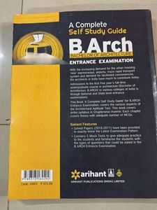 Arihant B.Arch Entrance Exam Guide
