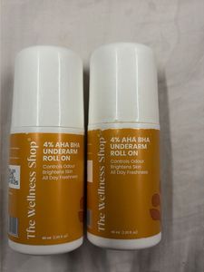 The Wellness Shop 4% AHA BHA Underarm Roll-On