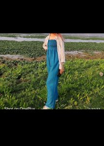 Teal Jumpsuit