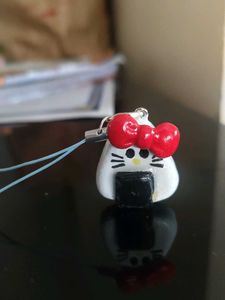 Cute Onigiri Hello Kitty Charm