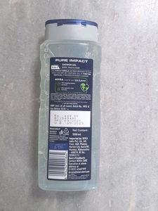 Nivea Men Pure Impact 3 In 1 Shower Gel, Body, Face and Hair