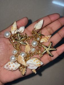 Seashell Charm bracelet