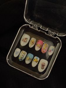 Cute Baby Shower Press-On Nails
