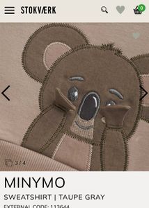 Cute Koala Sweatshirt for Babies