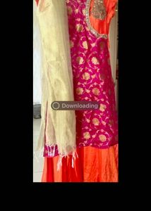 Rakhi edit Vibrant  Brocade Lehenga C