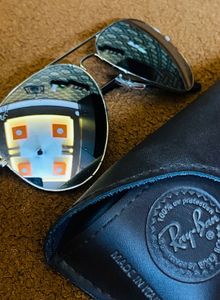 Rayban Goggles Silver Mercy shaded (1st Copy)