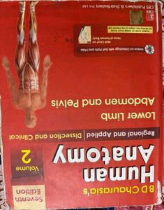 BD Chaurasia's Human Anatomy Vol 1