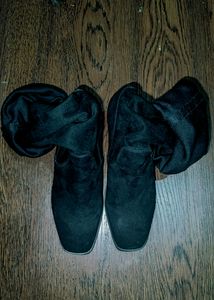 H&amp;M Thigh High Suede Boots