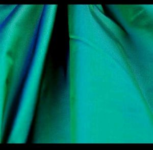 Peacock Green Silk Shirt 38 Size M