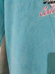 Blue Zip-Up Hoodie